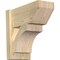 Ekena Millwork Westlake Slat Rough Sawn Outlooker, Douglas Fir, 8"W x 16"D x 16"H OUT08X16X16WTL06RDF - alternate 1